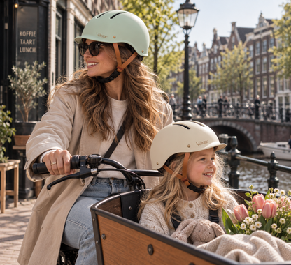 Vélune Sand — Stijlvolle fietshelm voor dames